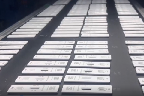 核酸試劑片定位打標(biāo)